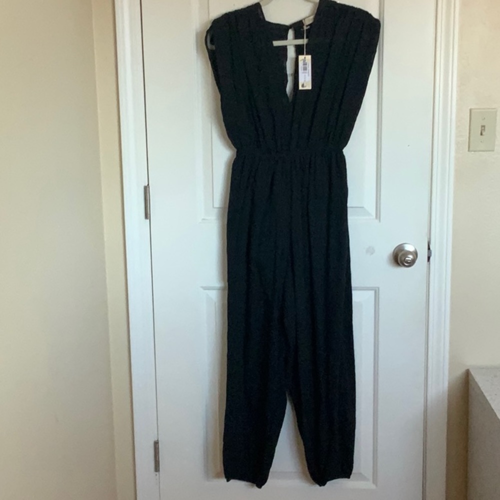 Cameo Gauze Jumpsuit / Harem Pantsuit NWT
